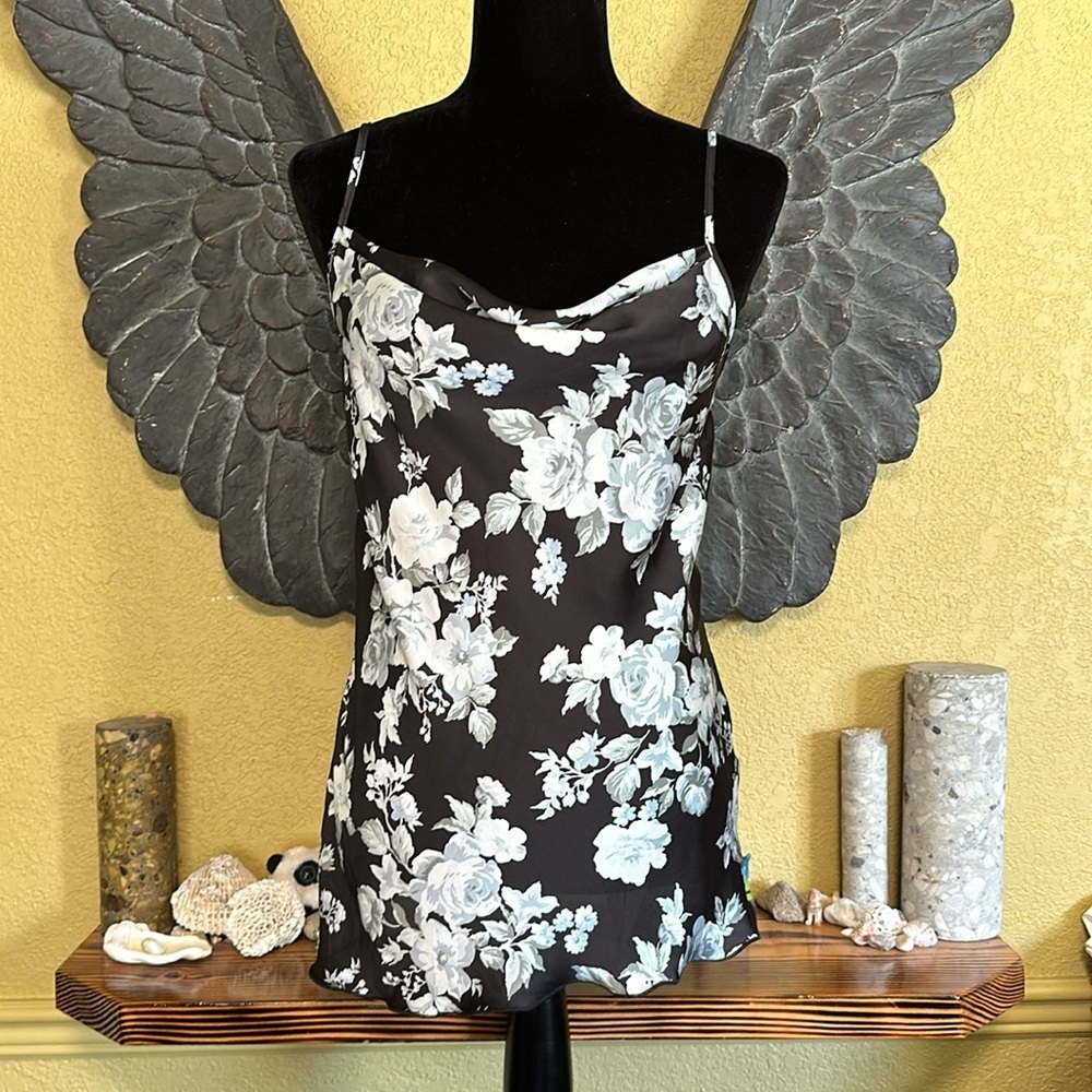 Tash and Sophie Floral Satin Camisole Top